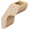 Ekena Millwork 5-inch W x 10-inch D x 14-inch H Carmel Rough Cedar Woodgrain TimberThane Knee Brace, Primed BRCUR05X10X14CARRCPR - alternate 2